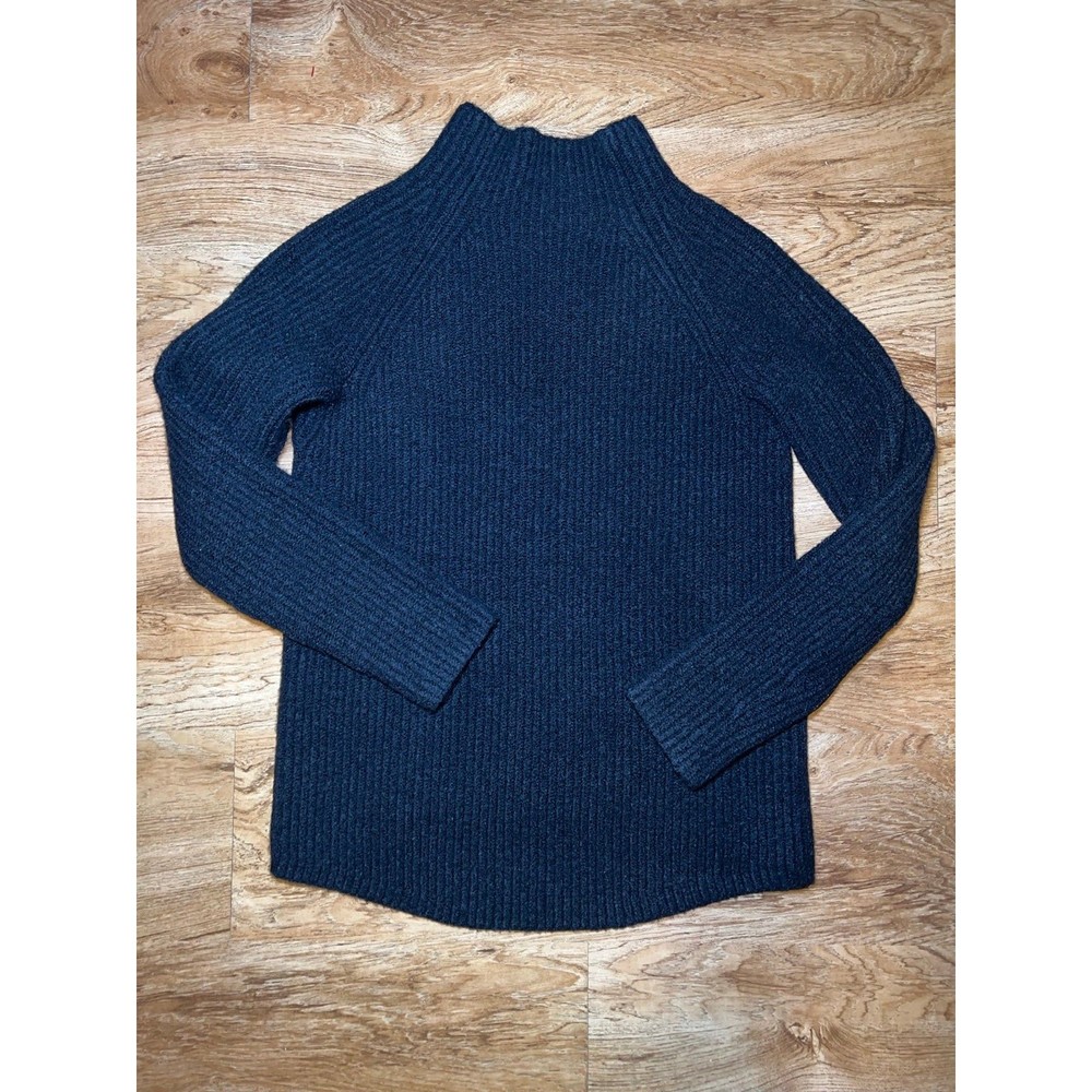 Black Madewell Mock Neck Sweater